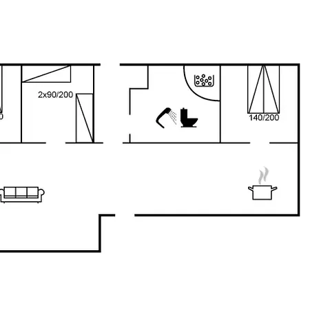 펜션 Jil - 750m From The Sea By Interhome Hals